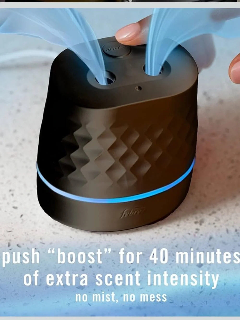 Febreze Black Home Scent Diffuser - Continuous Fragrance